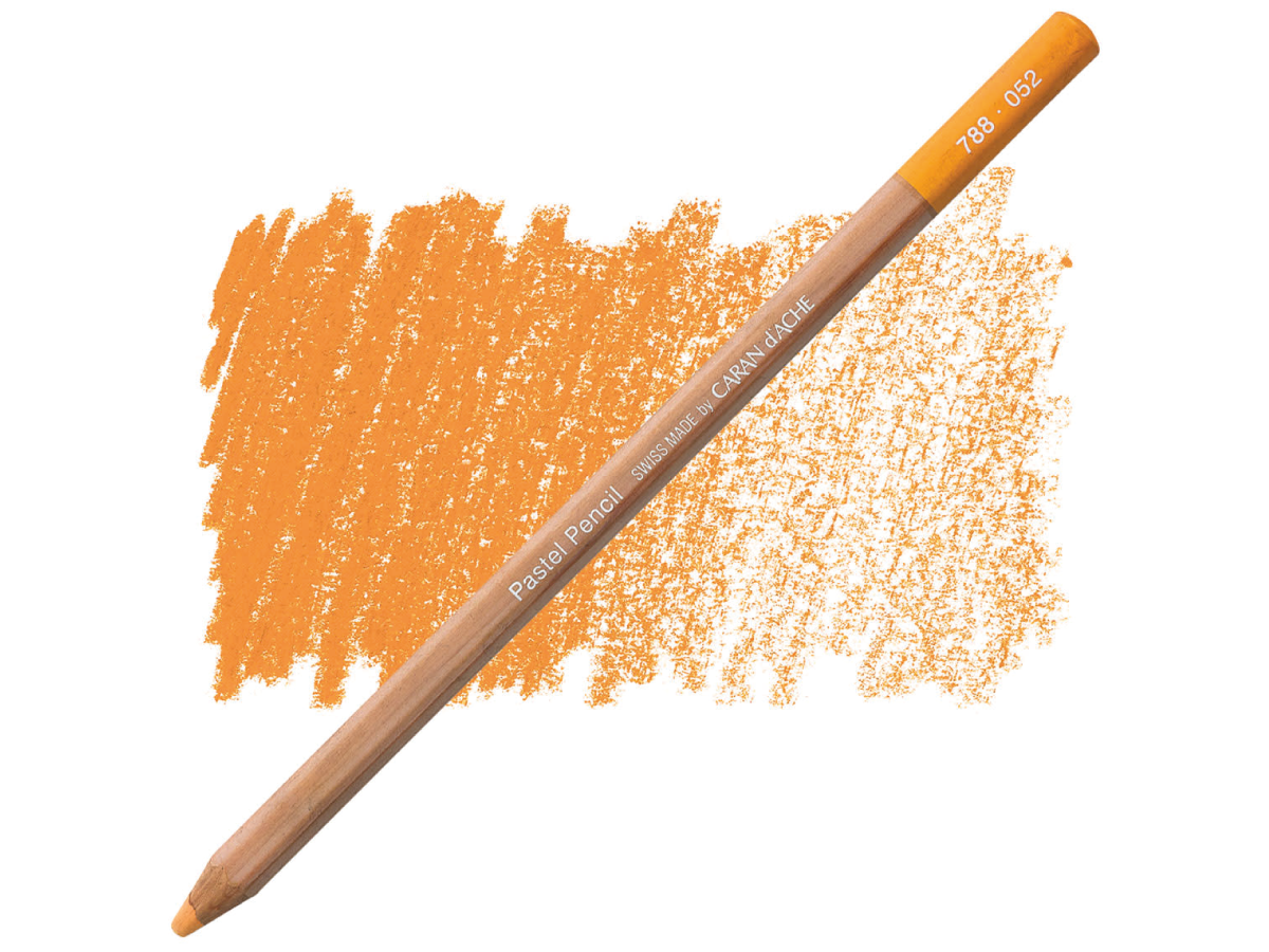 052 Saffron Pastel Potlood Caran D'Ache