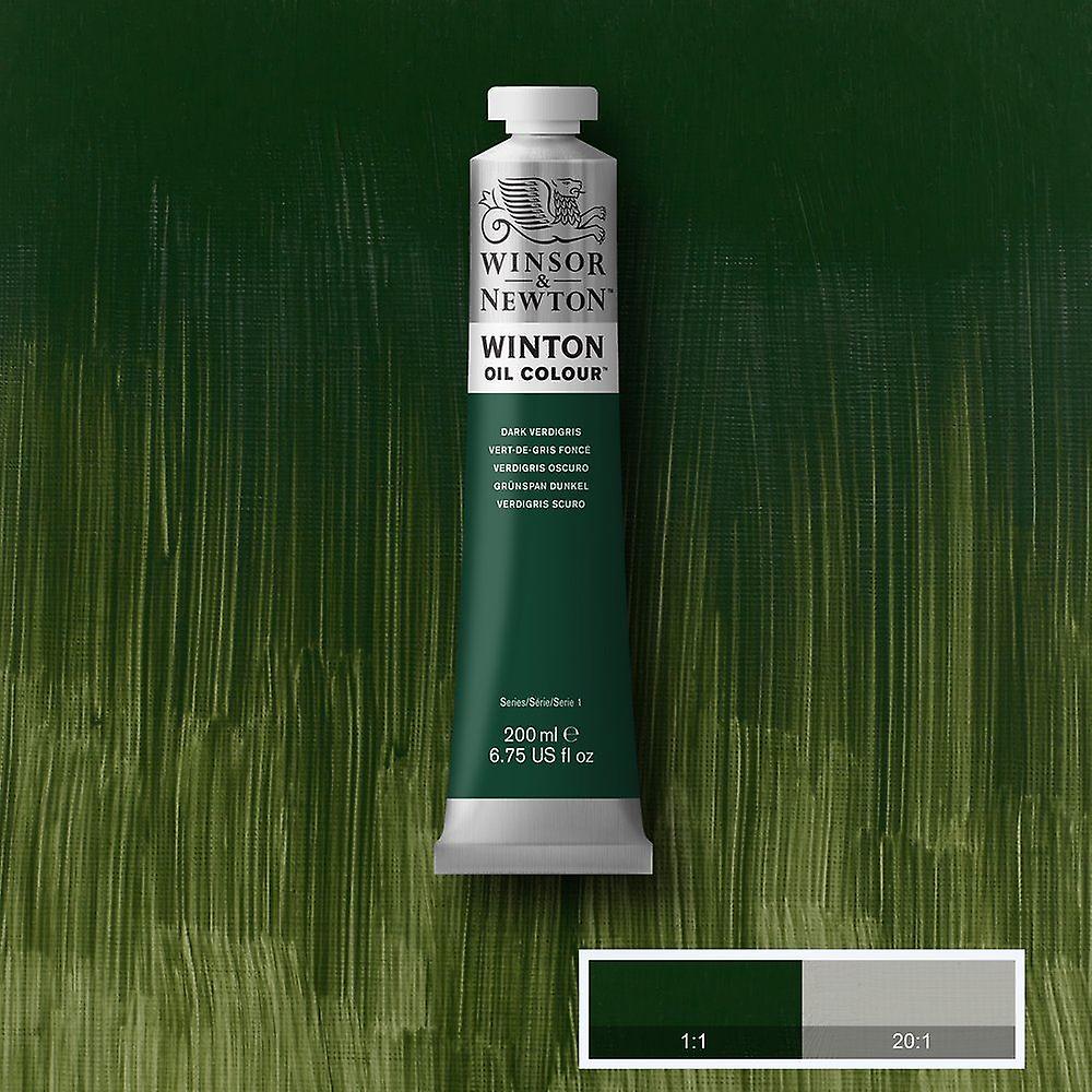 Dark Verdigris 405 200 ml. Winton olieverf
