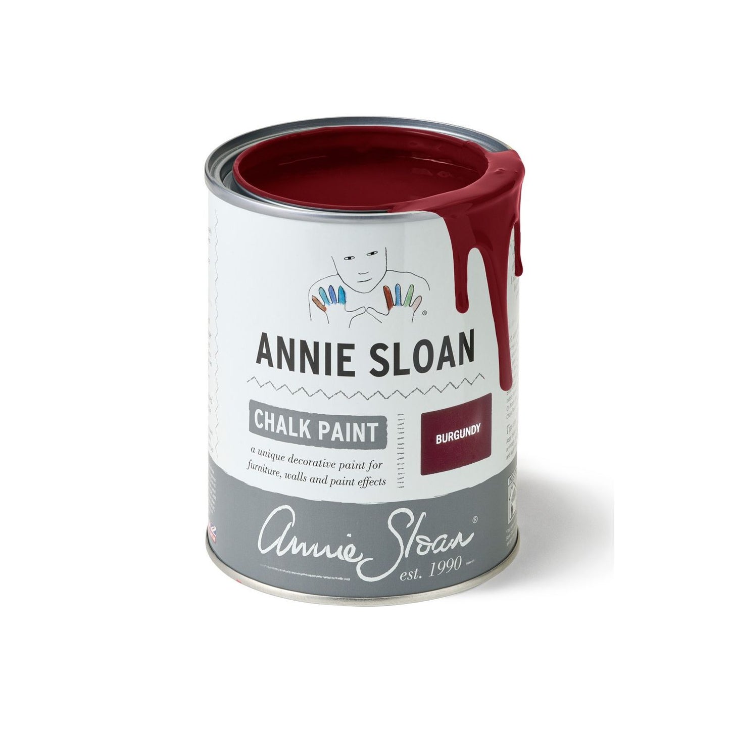 Chalk Paint 500ML Burgundy