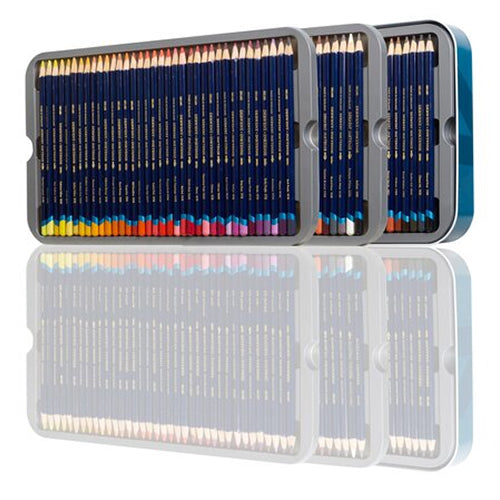 Inktense set Blik 100 stuks Derwent Aquarel potloden