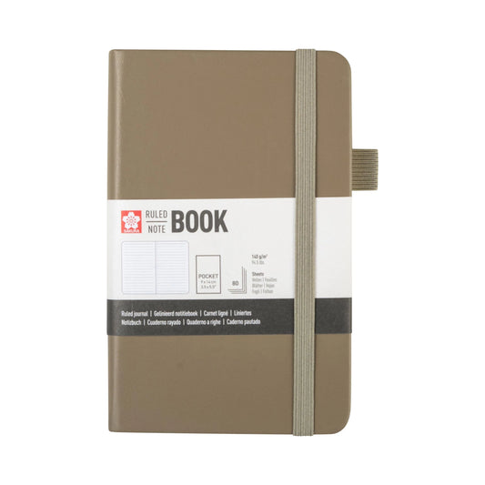 Dummy Sintel Bruin/groen 9x14 80 vellen lined Sakura