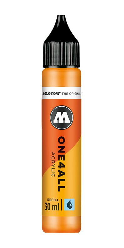 LIGHT ORANGE Acryl Inkt Refill 30ml Molotow One4All Acrylic