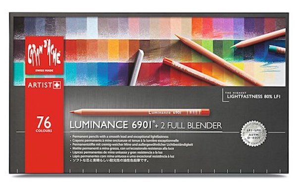 Luminance Set 76 kleuren Doos Caran D'Ache Aanbieding – Busch