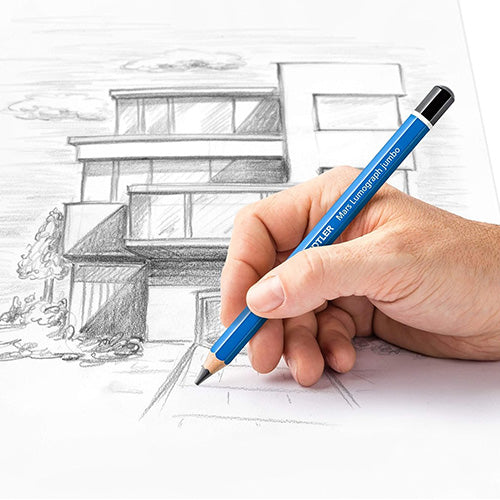 Staedtler Mars Lumograph Potlood JUMBO 8B
