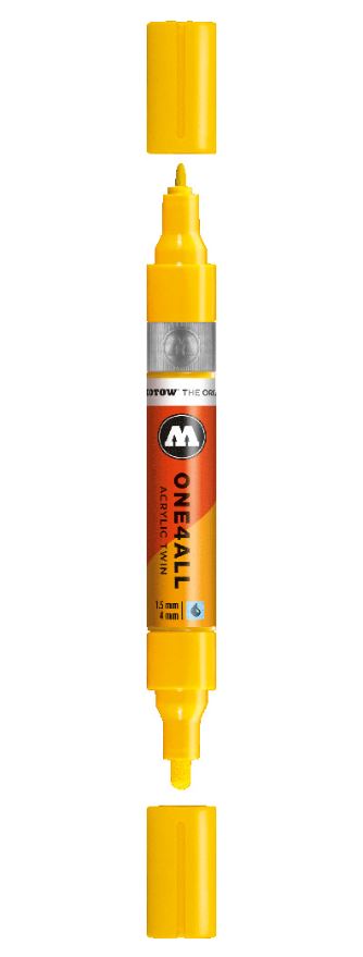 Signal Yellow Twin Marker One4All Molotow