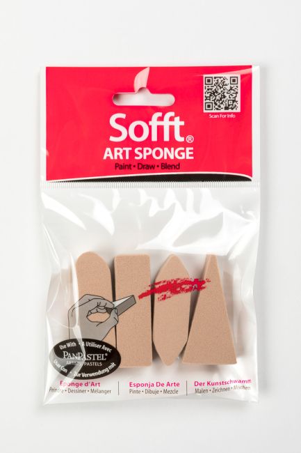 Sofft Tool Tools Sponge Bar Combination Set Panpastel (4) Softtools
