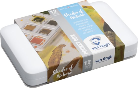 Van Gogh Starter set aquarelpotloden 12 kleuren - Vernis Webshop