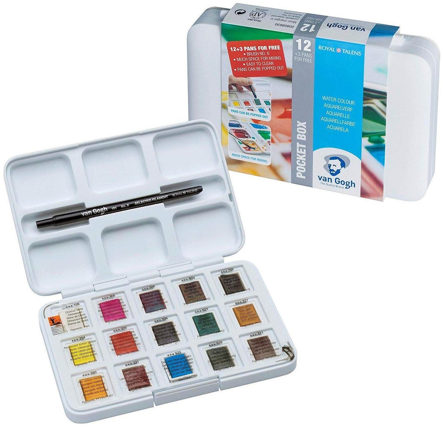 Van Gogh Aquarelpotloden Set M 12 | Potloden Specialist Van Gogh Aquarelpotloden Set M 12 | Potloden Specialist