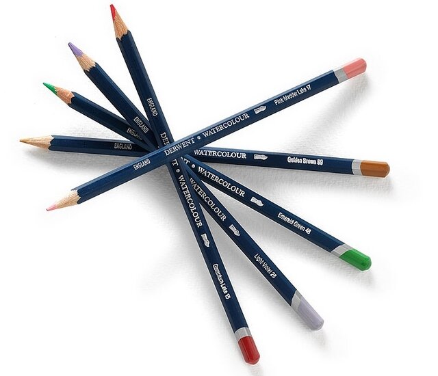 Watercolour potloden set 12 stuks Derwent