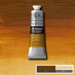 37ML rauwe Sienna (naturel), no 552 S1, W&N Artisan Watervermengbare Olieverf (Levertijd mogelijk 3-5 dagen)