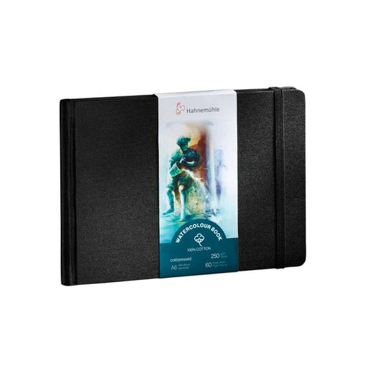Schetsboek aquarelpapier A6 liggend 250 gram Hahnemühle Dummy