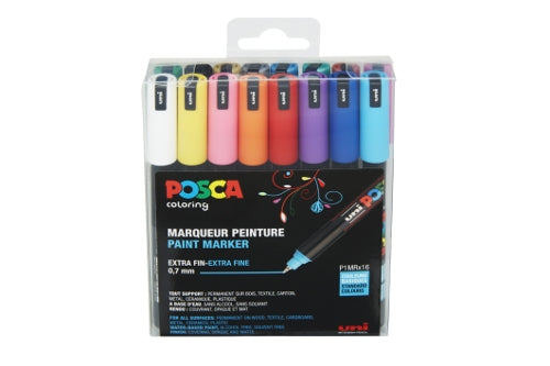 Paintmarker Uni Posca PC5M Medium Assorti Set À 8 Stuks | Kantoorartikel | 1407406 Paintmarker Uni Posca PC5M Medium Assorti Set À 8 Stuks | Kantoorartikel | 1407406
