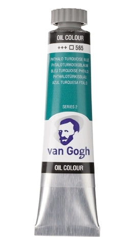 PhtaloTurkoise Blauw 565 S2 Olieverf 20 ml. Van Gogh
