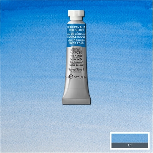 Cerulean Blue (red shade) 5ml  140 S3 Artist's Aquarel Winsor & Newton