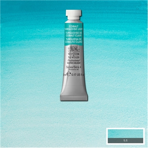 Cobalt Turquoise Light 5ml 191 S4 Artist's Aquarel Winsor & Newton