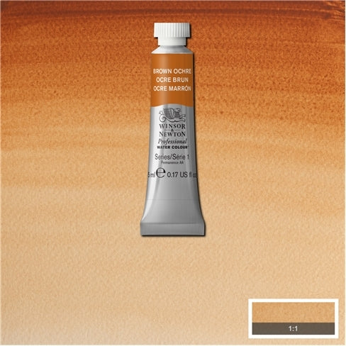 Brown Ochre 5ml 059 S1 Artist's Aquarel Winsor & Newton
