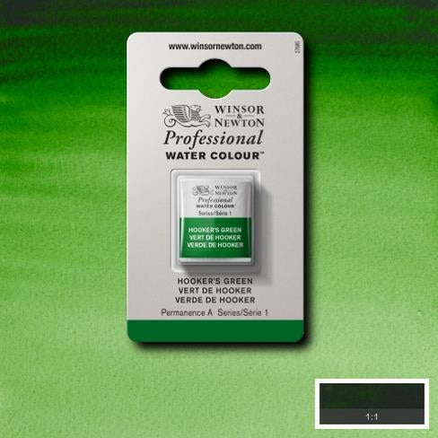 Hookers Green napje 311 S1 Artist's Aquarel Winsor & Newton