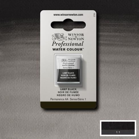Lamp Black napje 337 S1 Artist's Aquarel Winsor & Newton