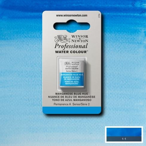 Manganese Blue Hue napje 379 S2 Artist's Aquarel Winsor & Newton