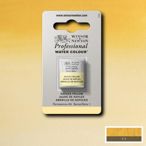 Naples Yellow napje 422 S1 Artist's Aquarel Winsor & Newton