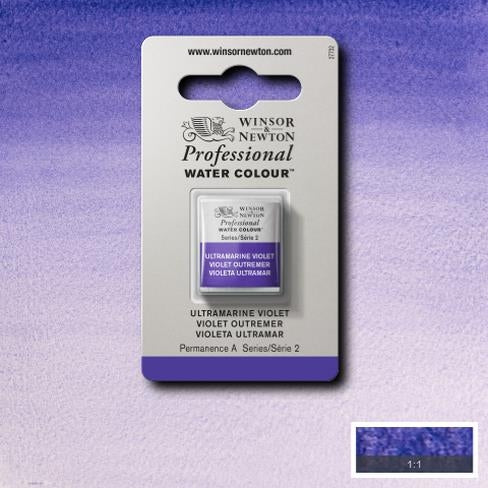 Ultramarine Violet napje 672 S2 Artist's Aquarel Winsor & Newton