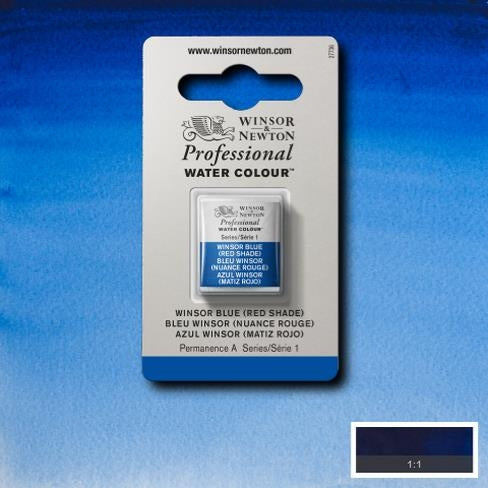 Winsor Blue (red shade) napje 709 S1 Artist's Aquarel Winsor & Newton