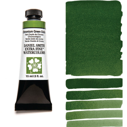 Chromium Green Oxide Serie 1 Watercolor 15 ml. Daniel Smith