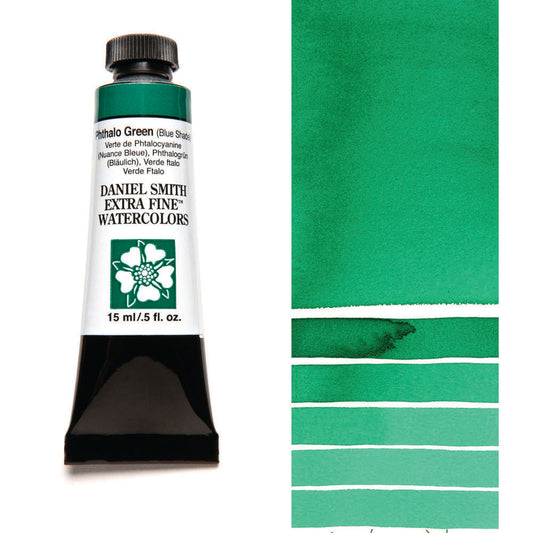 Phthalo Green (Blue Shade) Serie 1 Watercolor 15 ml. Daniel Smith