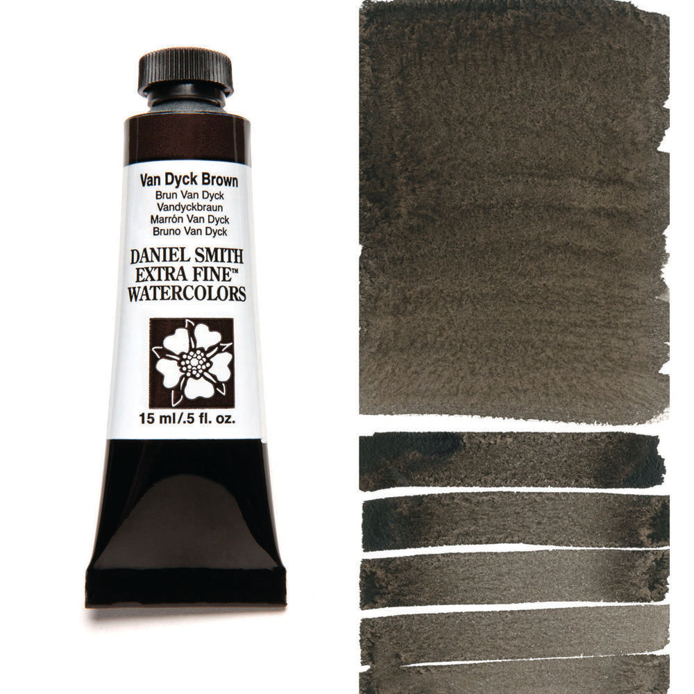 Van Dyck Brown Serie 1 Watercolor 15 ml. Daniel Smith
