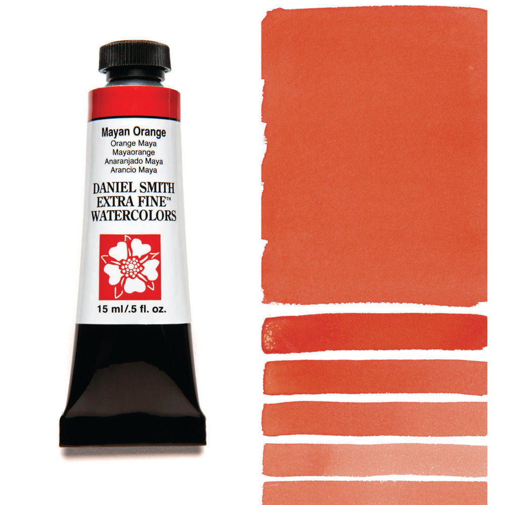 Mayan Orange Serie 3 Watercolor 15 ml. Daniel Smith