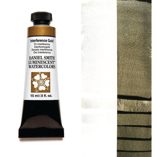 Interference Gold Serie 1 Watercolor 15 ml. Daniel Smith