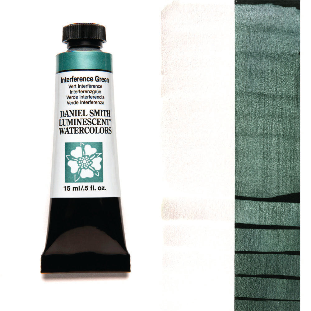 Interference Green Serie 1 Watercolor 15 ml. Daniel Smith