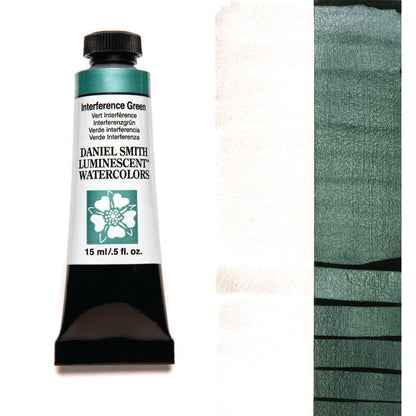 Interference Green Serie 1 Watercolor 15 ml. Daniel Smith