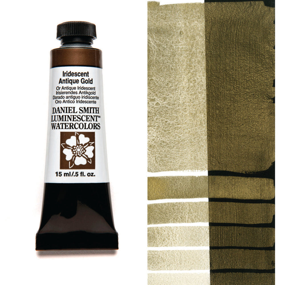Iridescent Antique Gold Serie 1 Watercolor 15 ml. Daniel Smith