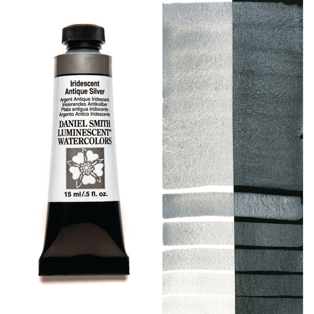 Iridescent Antique Silver Serie 1 Watercolor 15 ml. Daniel Smith