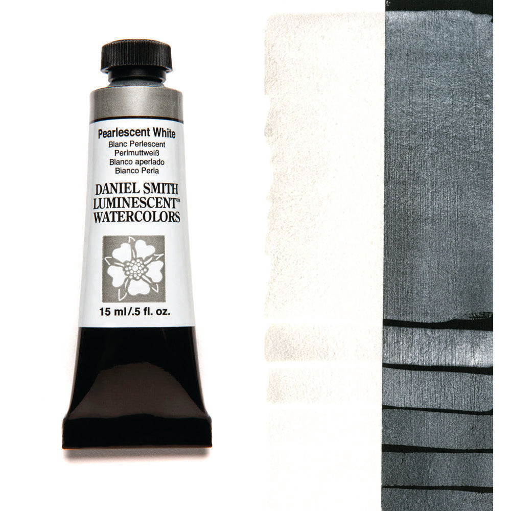 Pearlescent White Serie 1 Watercolor 15 ml. Daniel Smith
