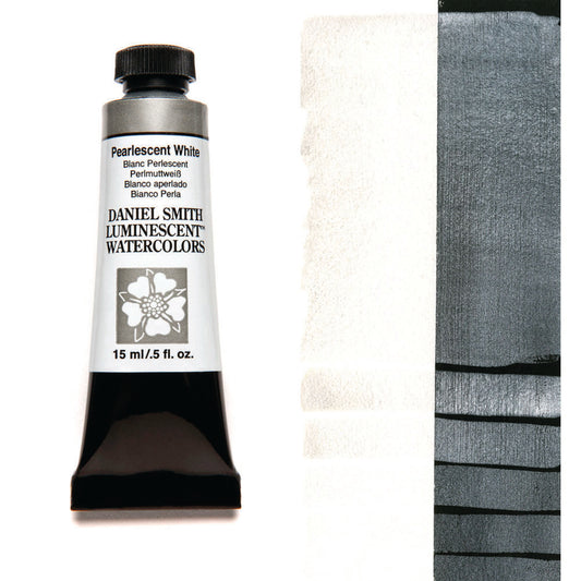 Pearlescent White Serie 1 Watercolor 15 ml. Daniel Smith