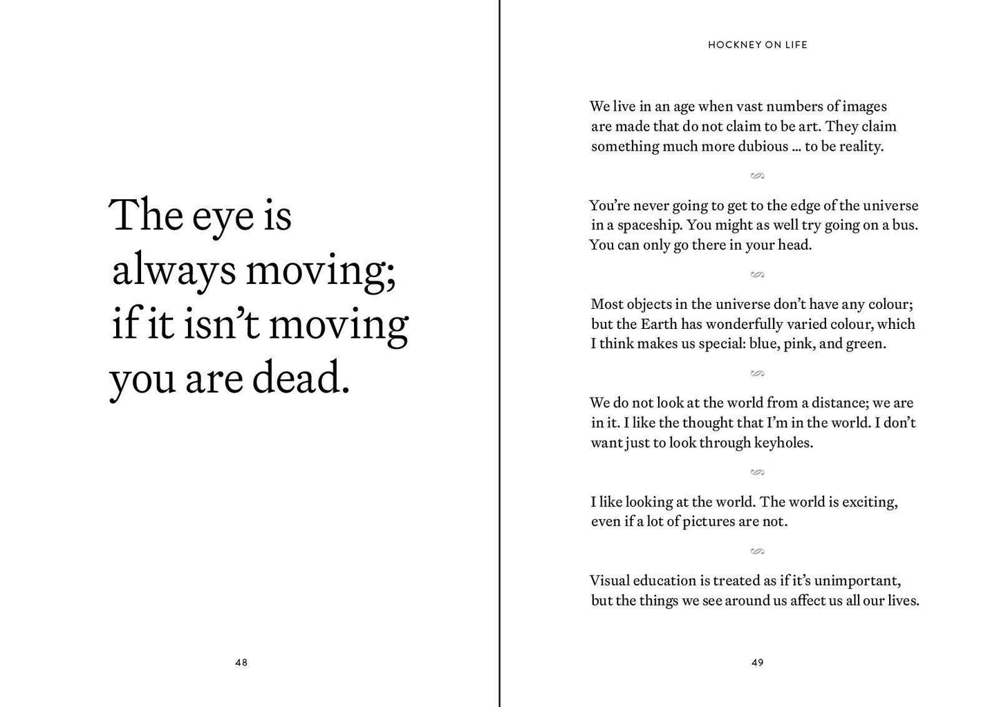 De Wereld Volgens David Hockney