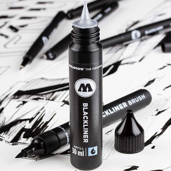 Ink 30ml Blackliner Refill Molotow