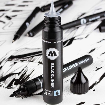 Ink 30ml Blackliner Refill Molotow