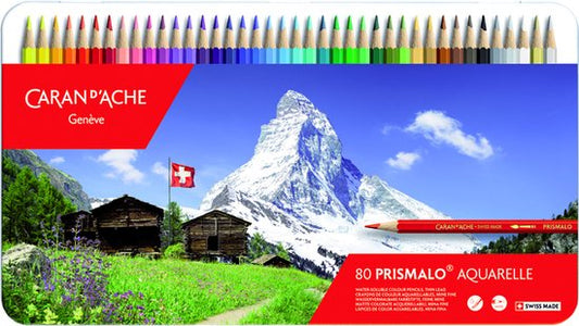 Prismalo 80 stuks (aquarel) potloden set Caran D'Ache