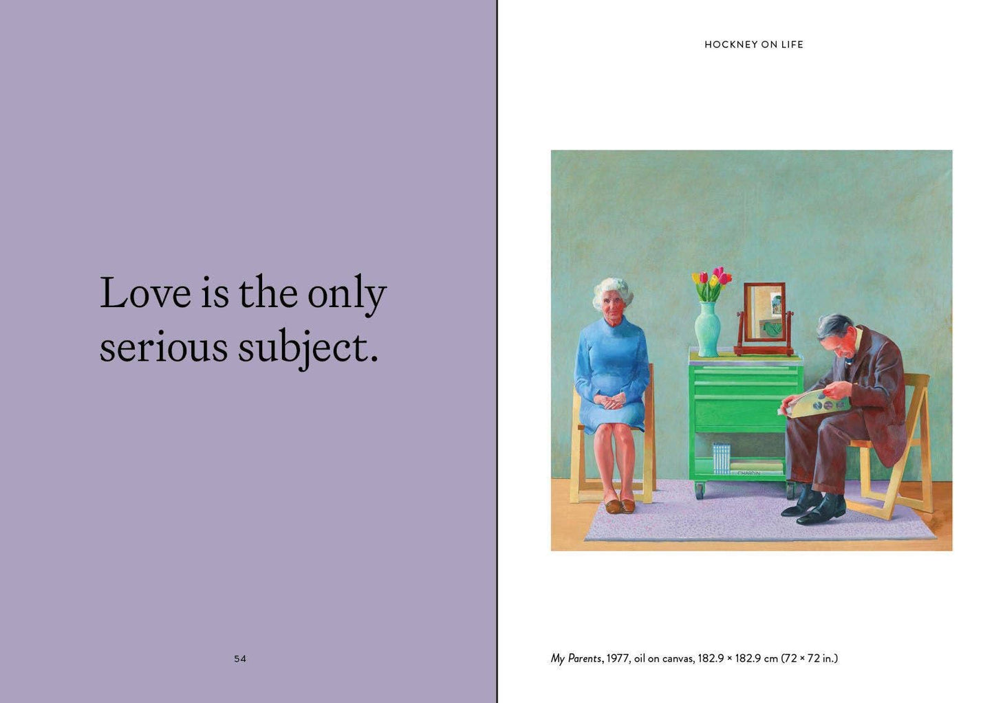 De Wereld Volgens David Hockney