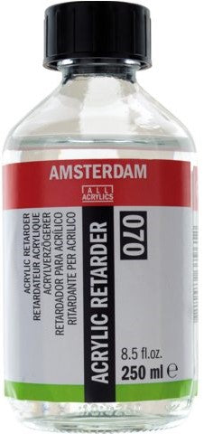 Schmincke Retarder Ritardante Per Colori Acrilici, 250 Ml, Aumenta I Tempi Di Asciugatura Fino Al 50%