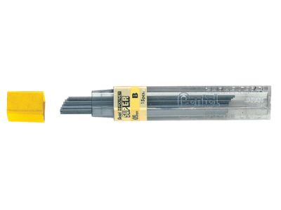 B 0,9 mm Grijs Vulpotloodstift Navulling Pentel
