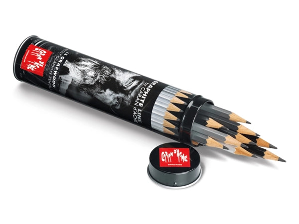 Caran D'Ache Graphite Line 15 Grafwood potloden set