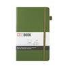 Dummy donker groen A5 80 vellen lined Sakura