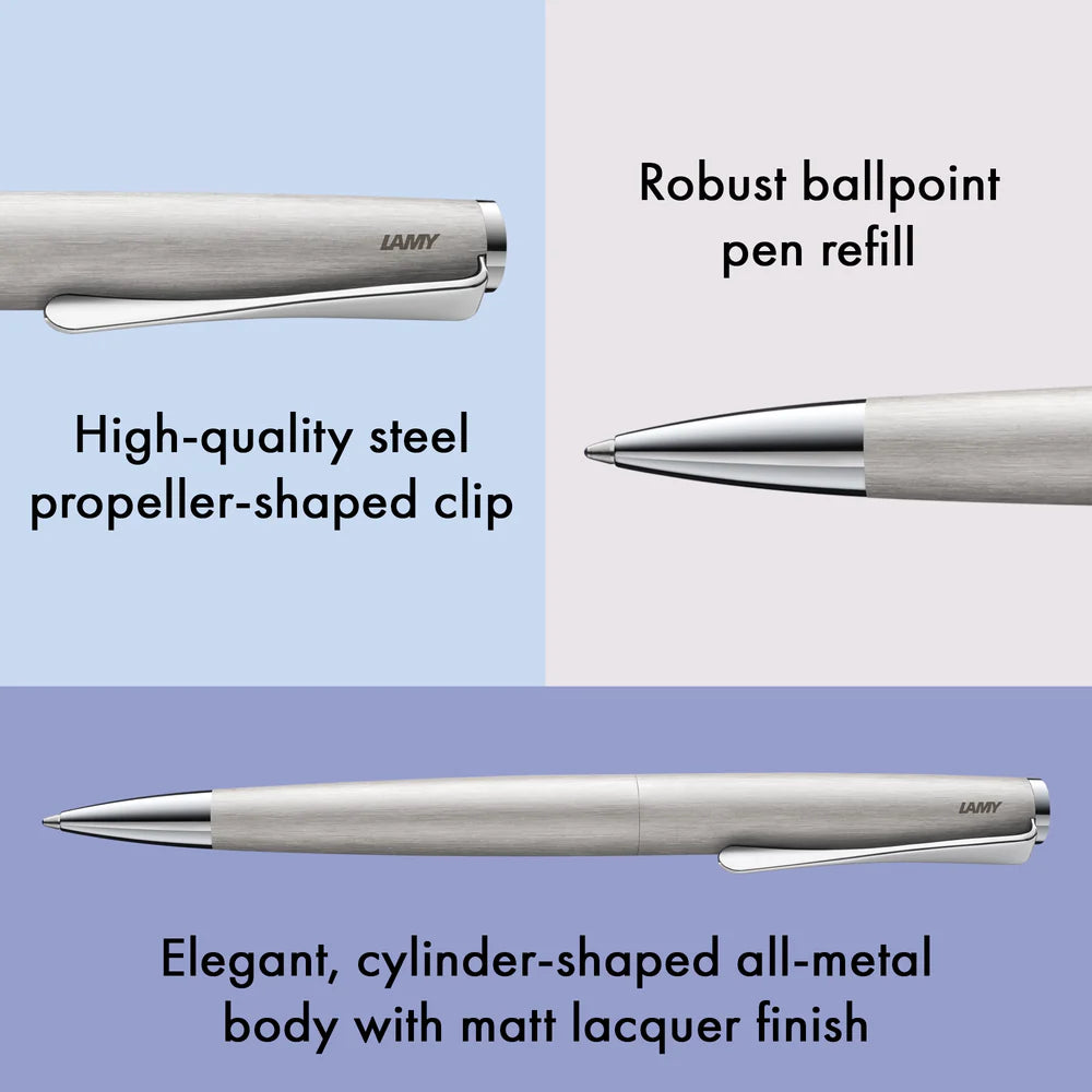 Balpen Lamy Studio Pen Brushed Steel