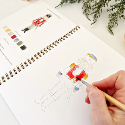 Aquarelverf werkboek - Notenkraker- emily lex studio watercolor workbook