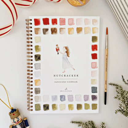Aquarelverf werkboek - Notenkraker- emily lex studio watercolor workbook