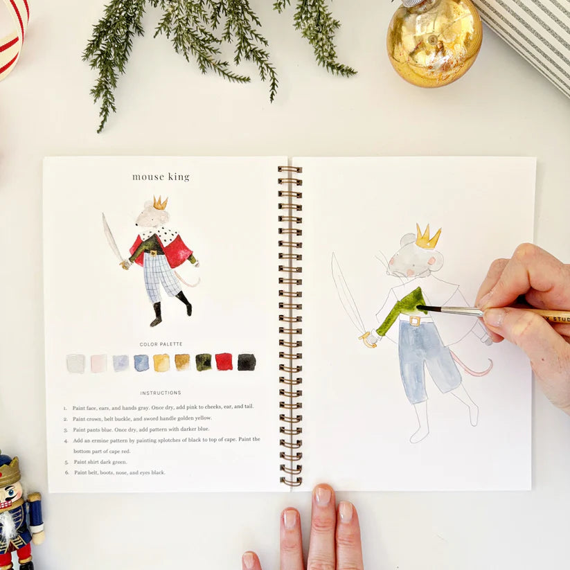 Aquarelverf werkboek - Notenkraker- emily lex studio watercolor workbook